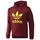 Trefoil Hoodie, Color: Cardinal/PRIME YELLOW